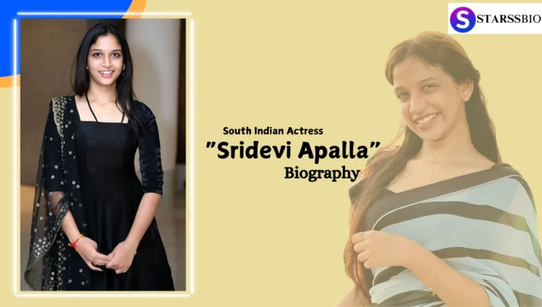 Sridevi Apalla Age, Family, Debut Movies, Net Worth, and Biography