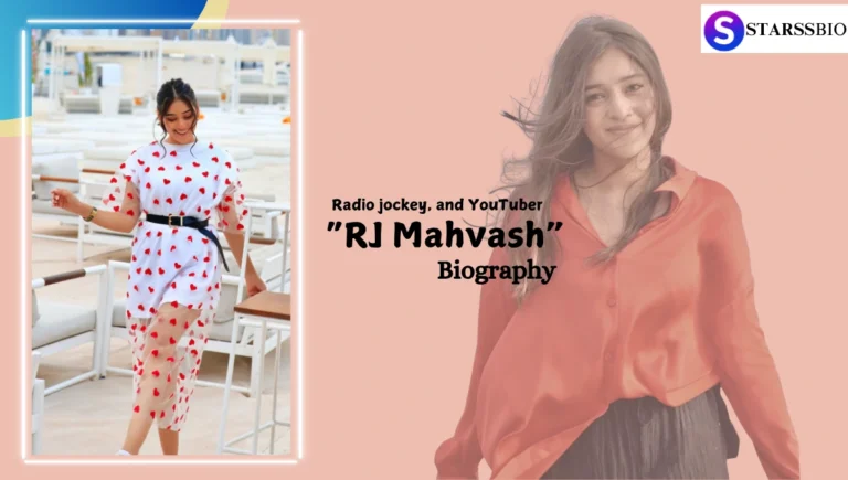 Rj Mahvash Biography, Age, Height, Family, Career, and Net Worth