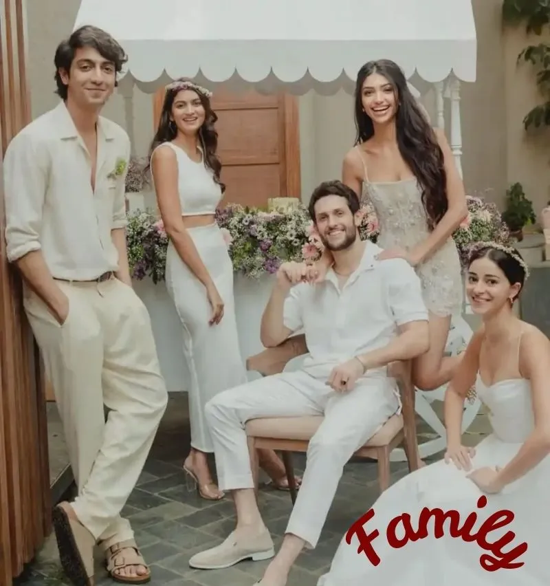 Ahaan Pandey Family