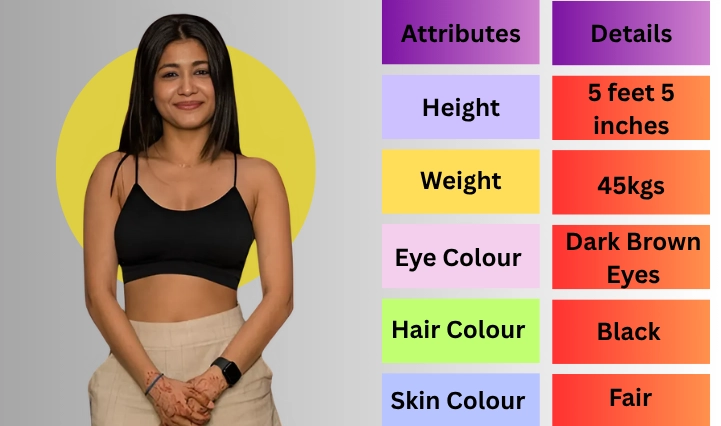Sakshi Shrivas Height & Physical Appearance