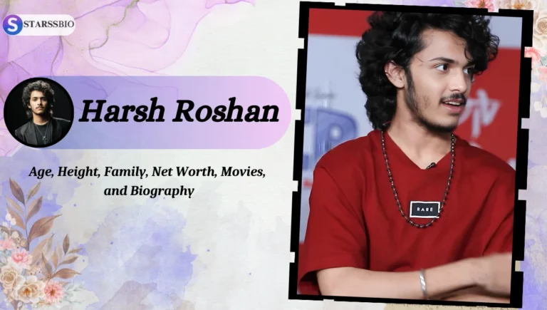 Harsh Roshan age